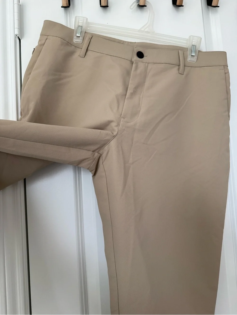 Banana Republic 34x30 Khaki Slim Straight Chino Light Tan Casual Office Wear